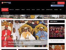 Tablet Screenshot of edostate.com